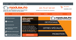 Desktop Screenshot of modulauto.com